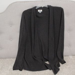 Gray Old Navy Cardigan